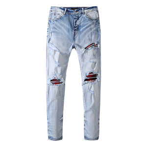 The Bloodline Distressed Denim Jeans Hypersku 32 