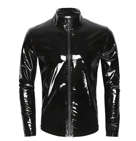 The Zephyr Faux Leather Jacket - Multiple Colors 0 WM Studios Black XS 