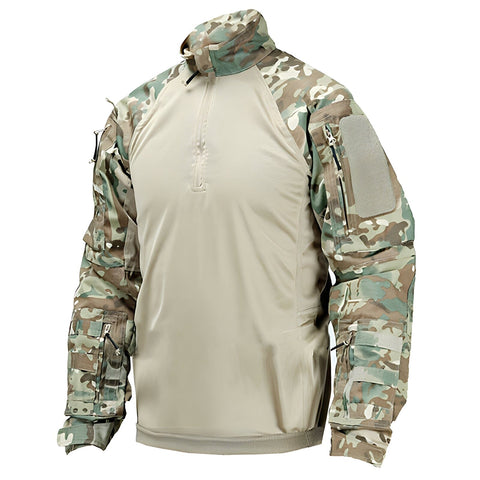 The Nolan Tactical Long Sleeve Shirt - Multiple Colors 0 WM Studios Camo S 