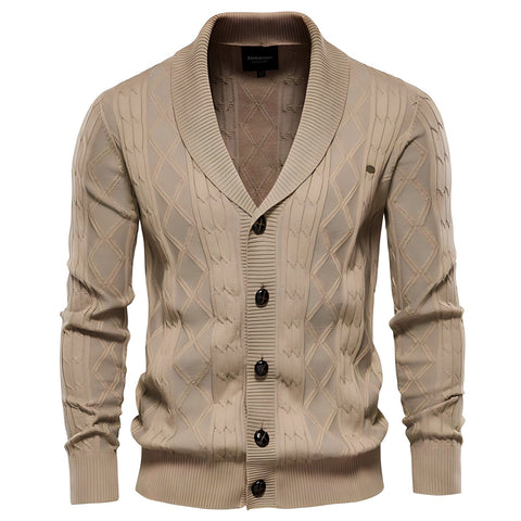 The Theodore Slim Fit Knitted Cardigan - Multiple Colors