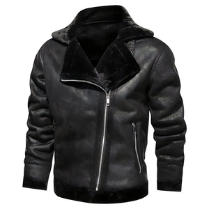 The Direwolf Faux Fur Winter Jacket - Black