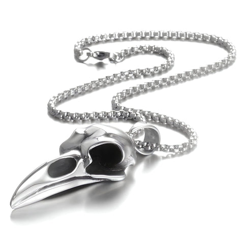 The Crow Gothic Pendant Necklace