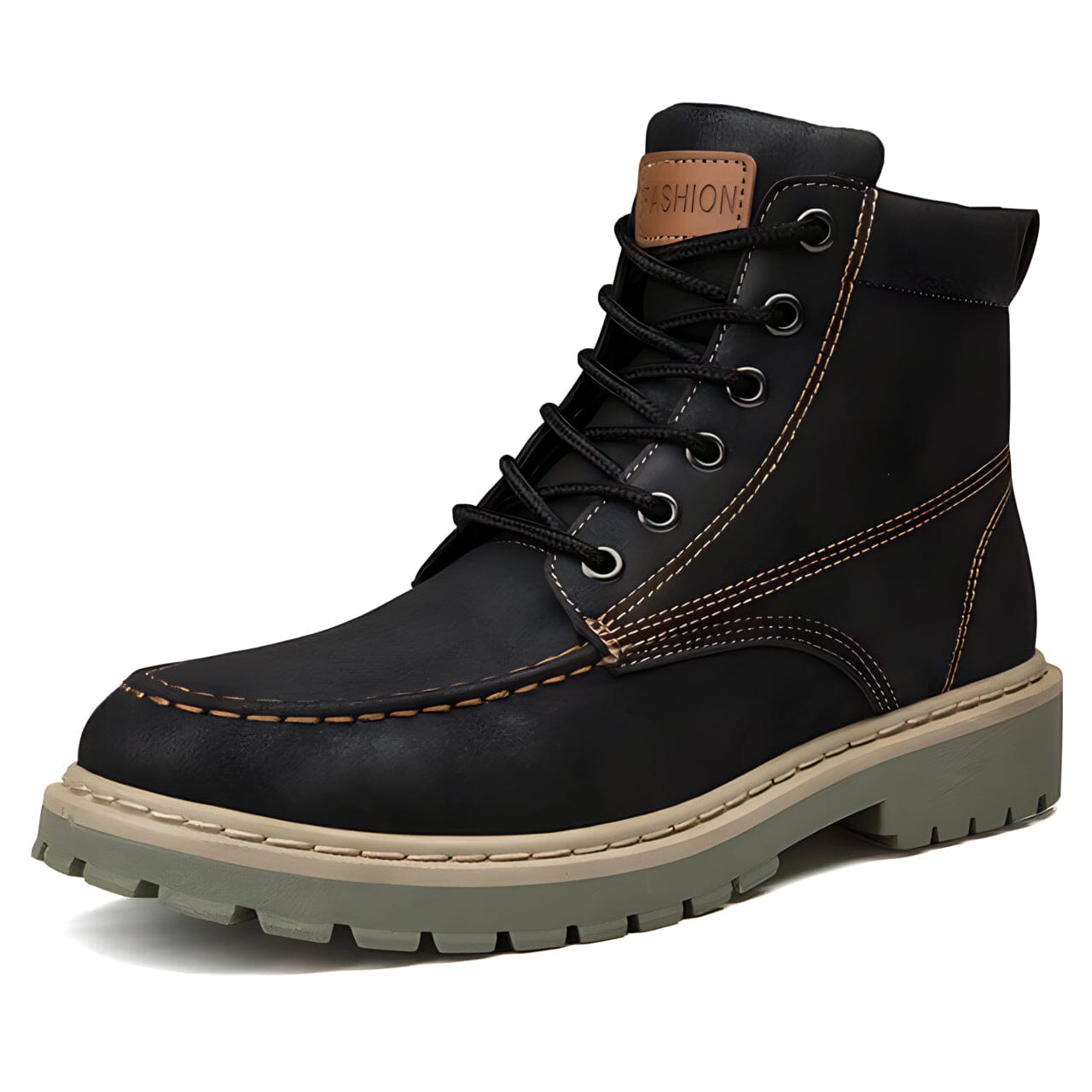 The Trenton Split Leather Ankle Boots - Multiple Colors