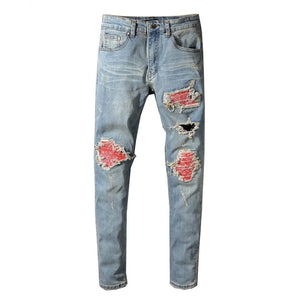The Carnage Distressed Biker Jeans